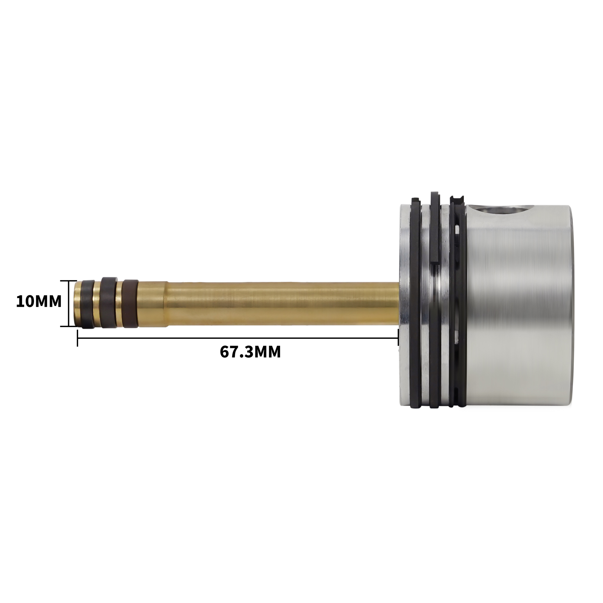 Tuxing 4500 psi pcp kompressori yksisylinterinen kompressori mäntä ja työntötangot