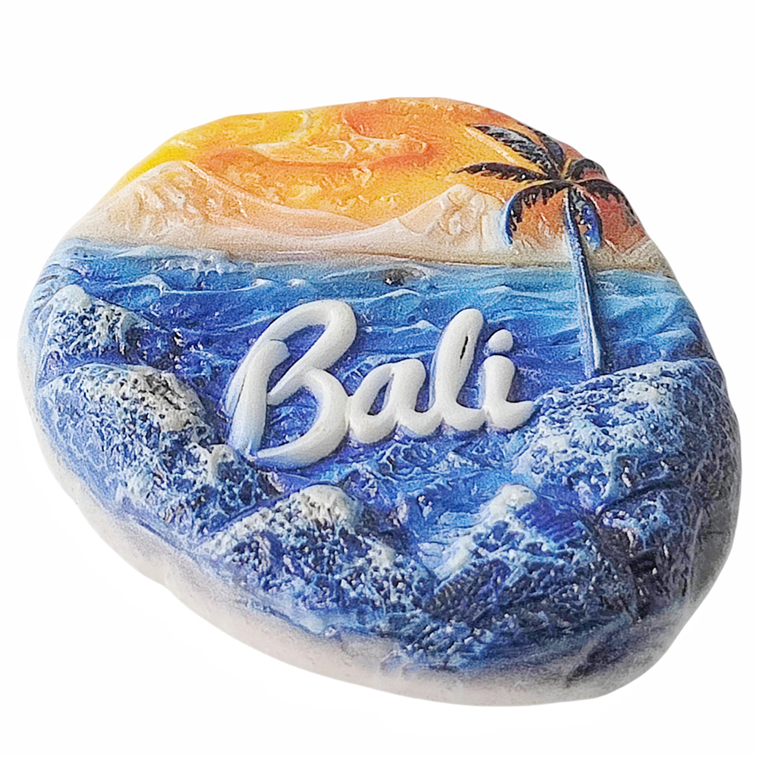 Bali Indonesia 3D Fridge Magnet Souvenir ,Resin Handmade Bali Refrigerator Magnet Home Decoration Collection