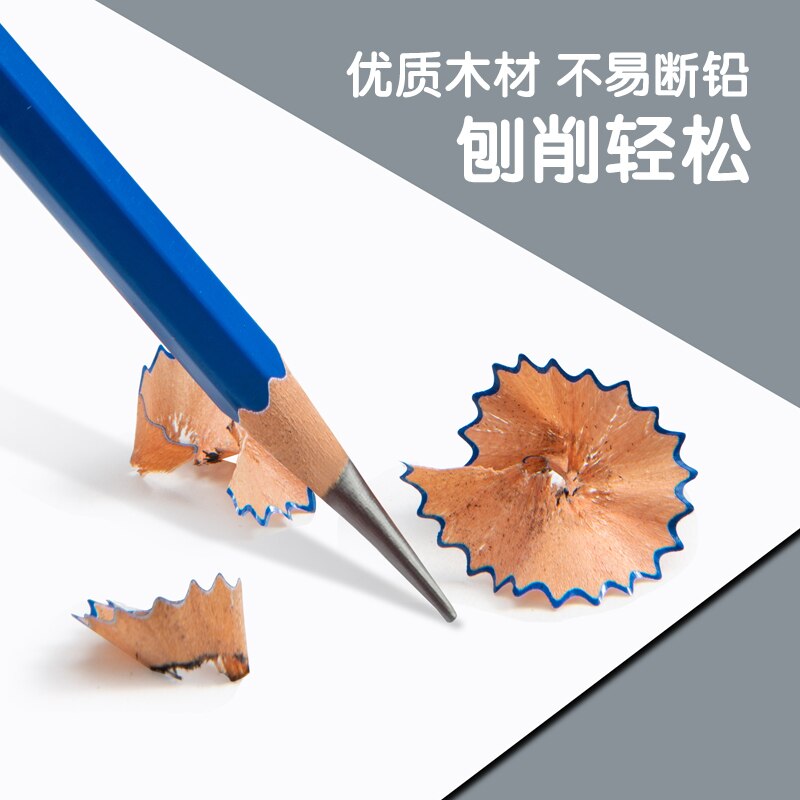 12 Pcs/Set drawing pencil Charcoal Soft/Medium/Hard Carbon Pencil Art Student Special Hand-painted HB Painting Draw Exam Pen