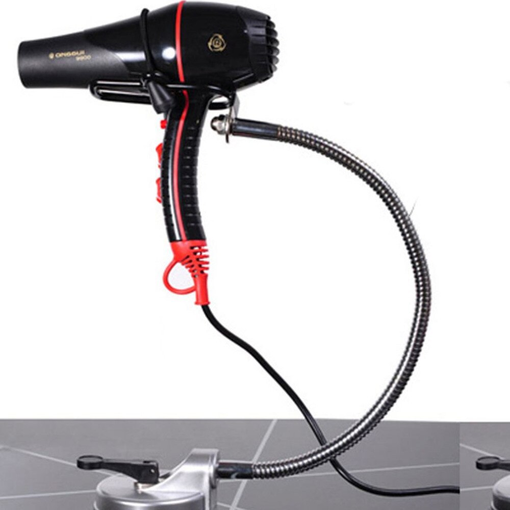 Handen Gratis Föhn Houder 360 Graden Rotatie Flexibele Haardroger Organiseren Holder Stand Rack Zuig
