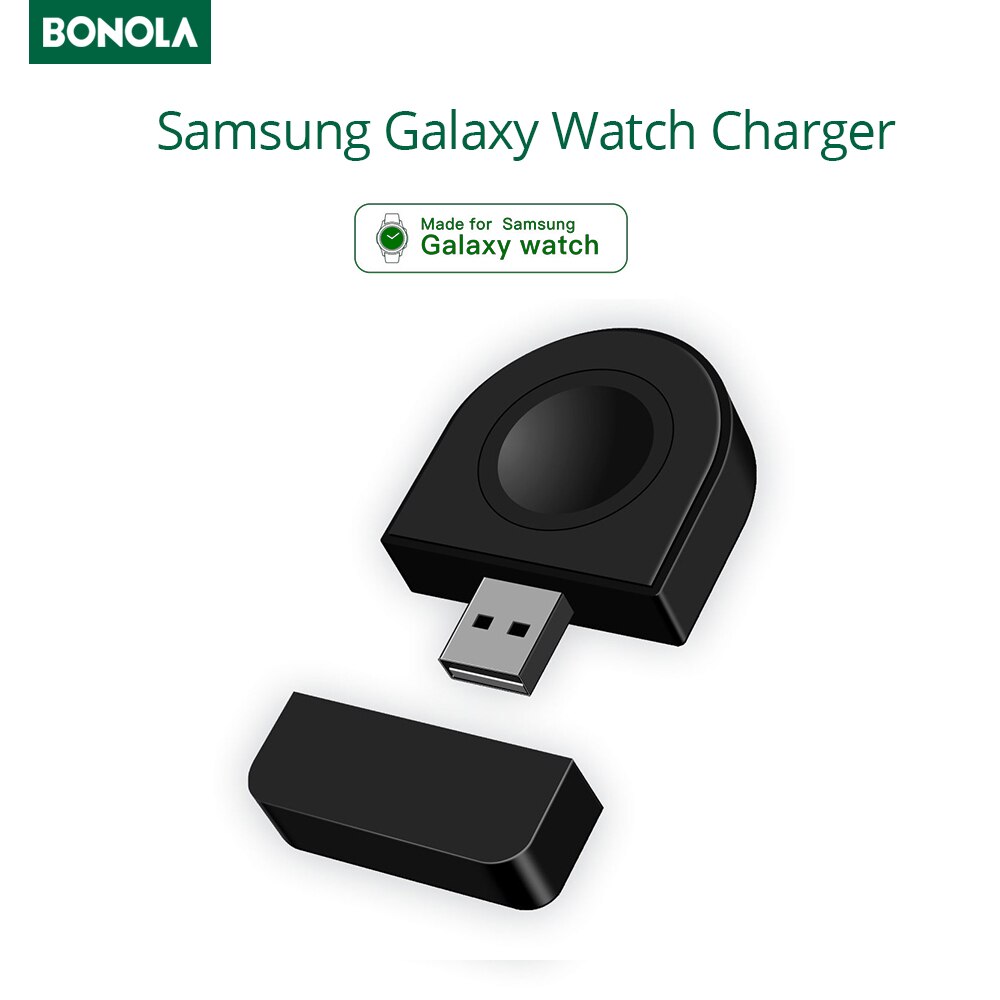 Bonola Draagbare Usb Samsung Horloge Oplader Voor Galaxy Horloge 46/42Mm Horloge Usb Opladen Voor Samsung Actieve 2/1 reizen Opladen