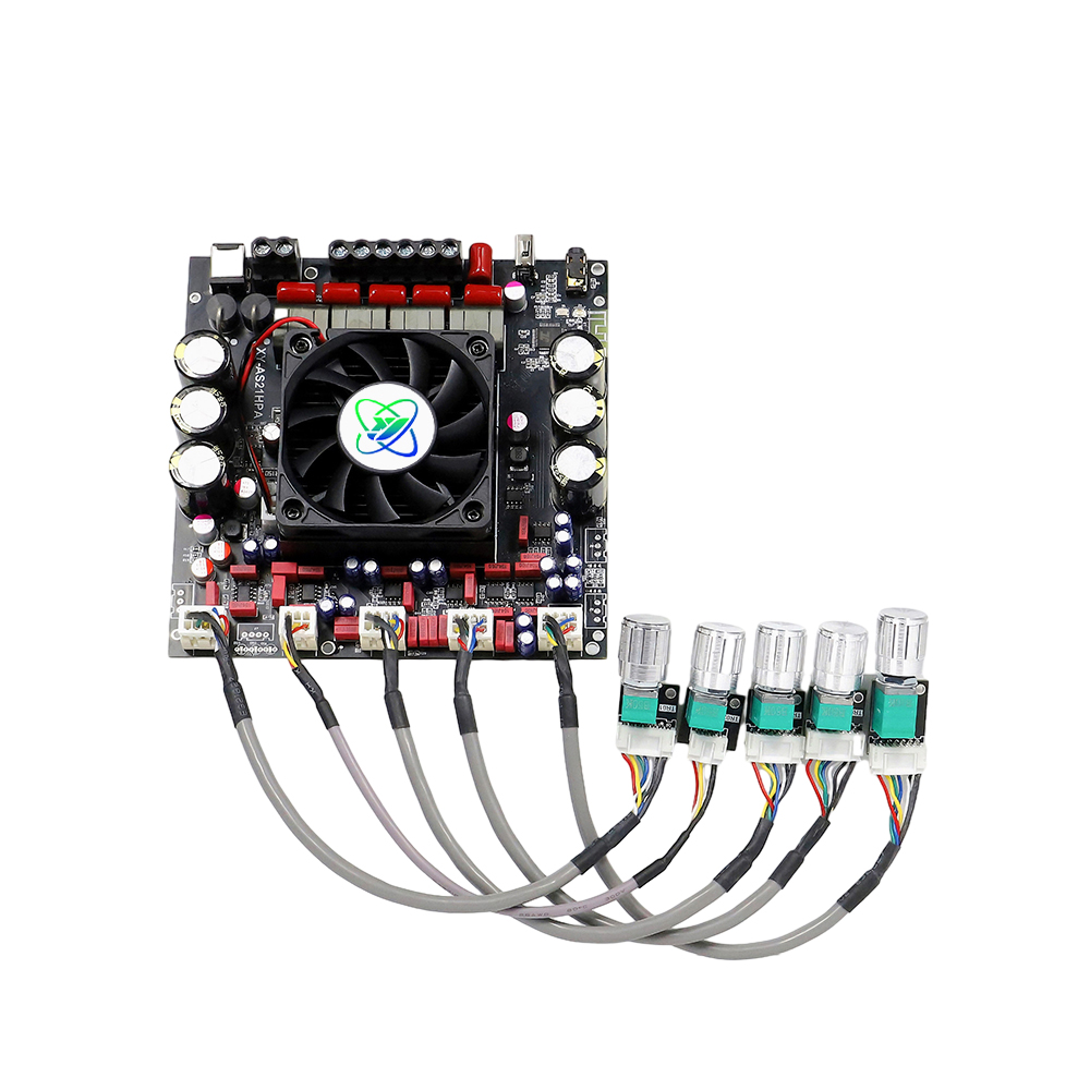 AS21HPA High-Power Bluetooth Digitale Geluidsversterkers Board 2.1 Kanaals Subwoofer 300 W * 2 + 600 W TPA3255 Bluetooth Speaker Board