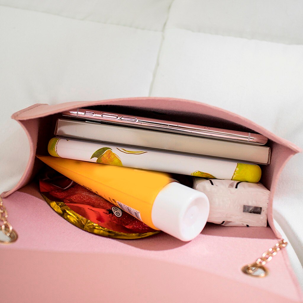 Mini Handbags Women's Pu Leather Shoulder Messenger Bags Female Small Crossbody Bags Pink Purse Travel Clutch #Y20