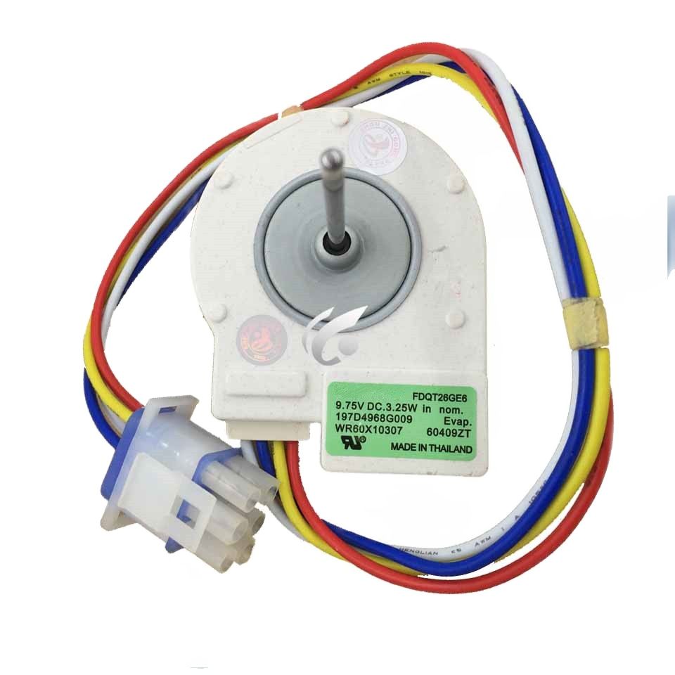 for panasonic refrigerator freezer FDQT26GE6 FDQT26GE8 DC refrigerator Fan motor No sensors refrigerator parts