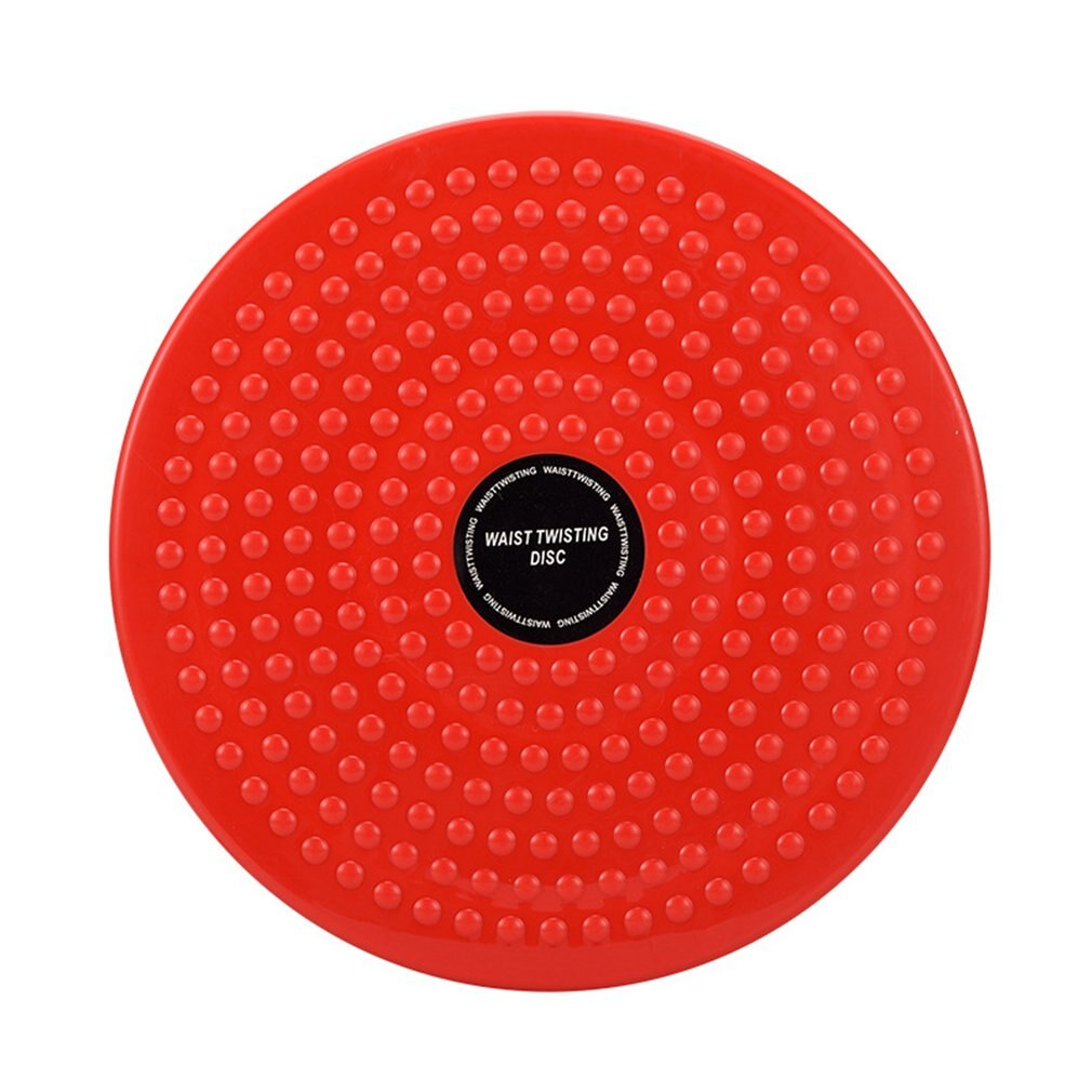 Twisting Machine Fitness Equipment Twisting Thin Waist Reduction Belly Disk Weight Loss Fitness Waist Magnetic Massage: Red