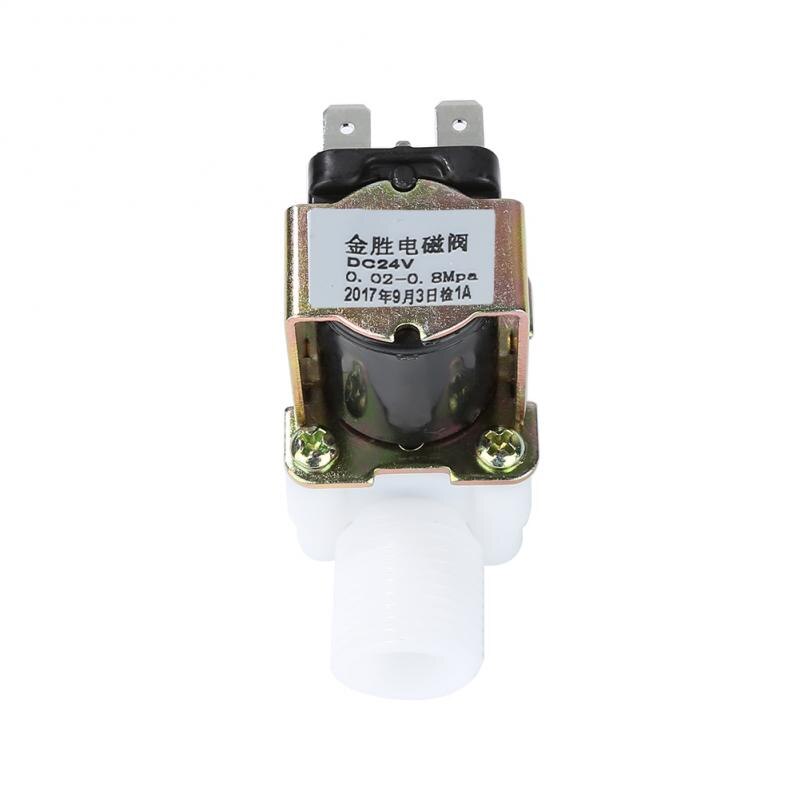 1PC Plastic 12V 24V Electric Magnetic Water Control Valve Solenoid Valve Switch Normally Closed Water Pressure Controller Switch