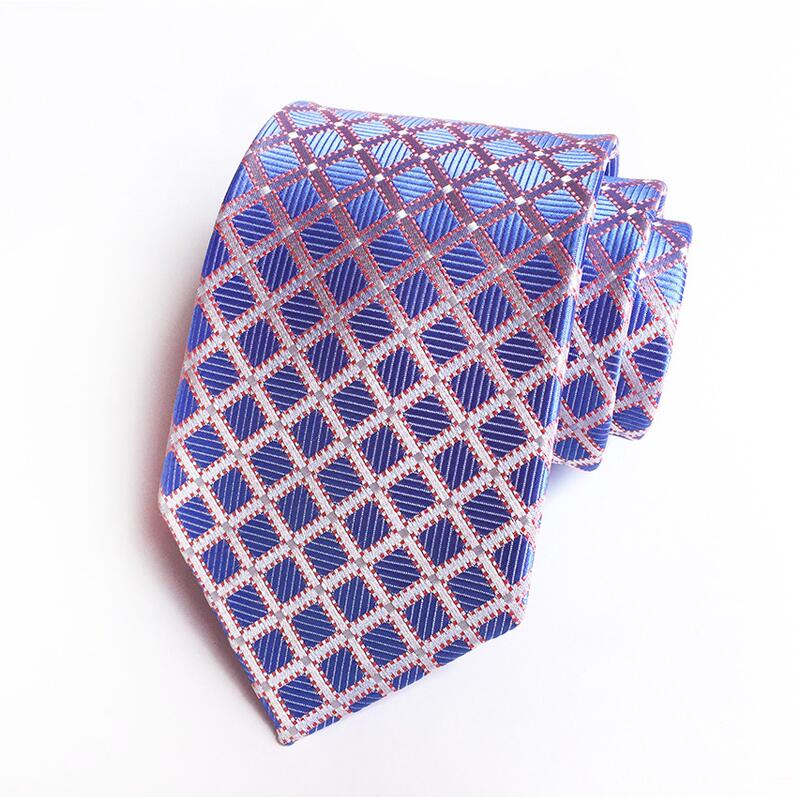 Gusleson 8cm klassisk glipper til menn 100%  silke jacquard paisley floral cravatta glipper mann brudgom forretningsslips tilbehør: 23