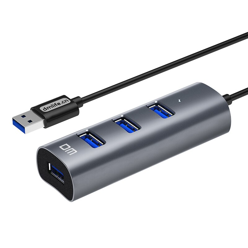 4 -poorts usb 3.0 hogesnelheidshub chb 009 ondersteunt 1tb hdd-overdrachtssnelheid  to 300mb/s 120cm kabel