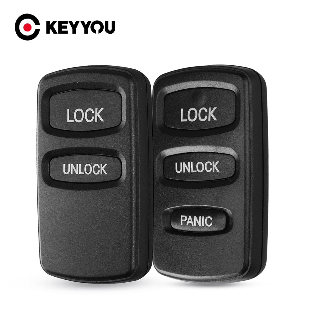 Keyyou 2/3 Knoppen Vervanging Remote Key Shell Vervanging Case Voor Mitsubishi Lancer Outlander Pajero V73 Galant Montero Sport