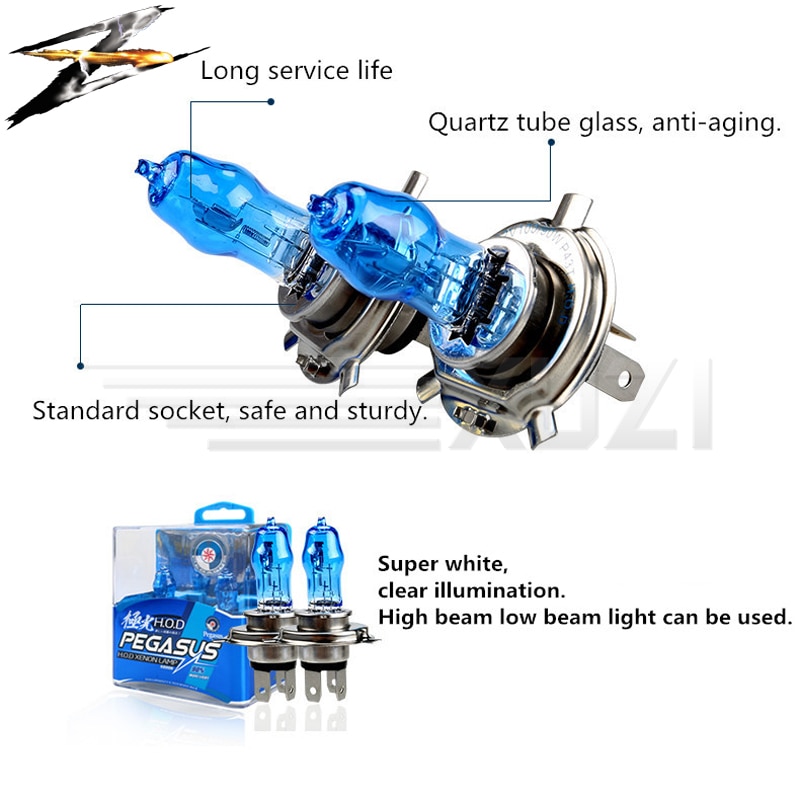 H1 h3 h4 h7 h8 h9 h11 9005/6 880 100w 6000k halogen vita lampor hod bråck dimljus 12v 100w belysning bil gul 3000k