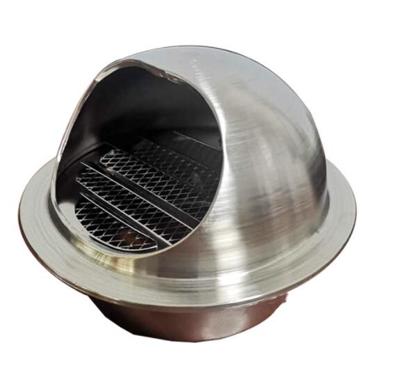 304 Stainless Steel Wind Cap Outdoor Rain Cap Exterior Smoke Vent Wind Cover Bathroom Ventilation Exhaust Cap Artic Air