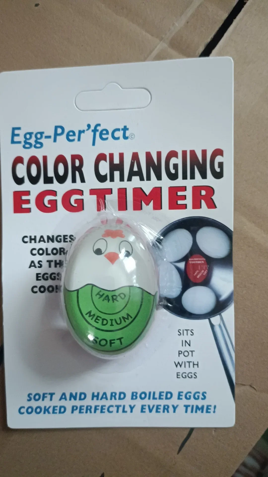 Egg Perfect Color Changing Timer Yummy Soft Hard Boiled Eco-Friendly Eggs Cooking Kitchen Resin Egg Timer Red timer tools 1pcs: Blue