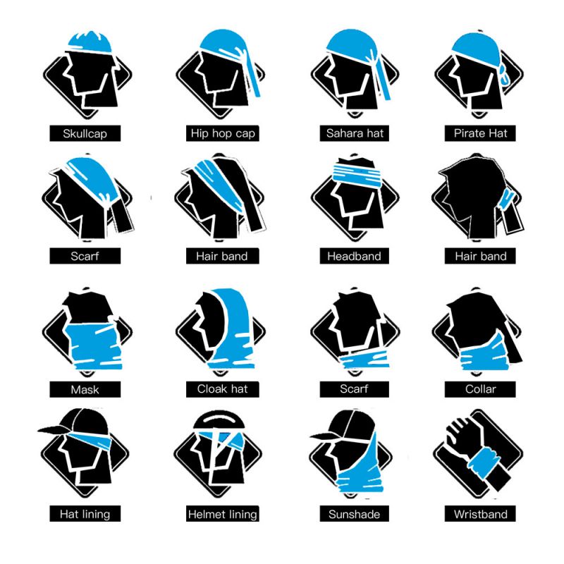 Pasamontañas de calavera para motocicleta para hombre y mujer, máscaras faciales divertidas, Bandana de ciclismo, diadema de Moto para hombre, bufanda de cuello de verano
