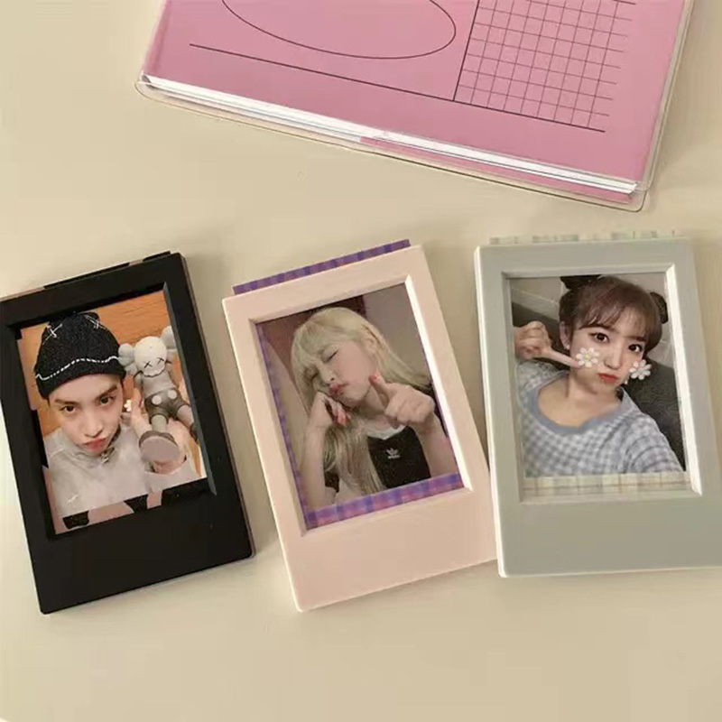 3-Zoll-Instax Mini-Film-Fotorahmen, bunter vertikaler Fotorahmen, Heim-Schreibtisch-Rahmen ​ Für Mini 12/11/9/8/Verknüpfung 2/EVO Fotorahmen