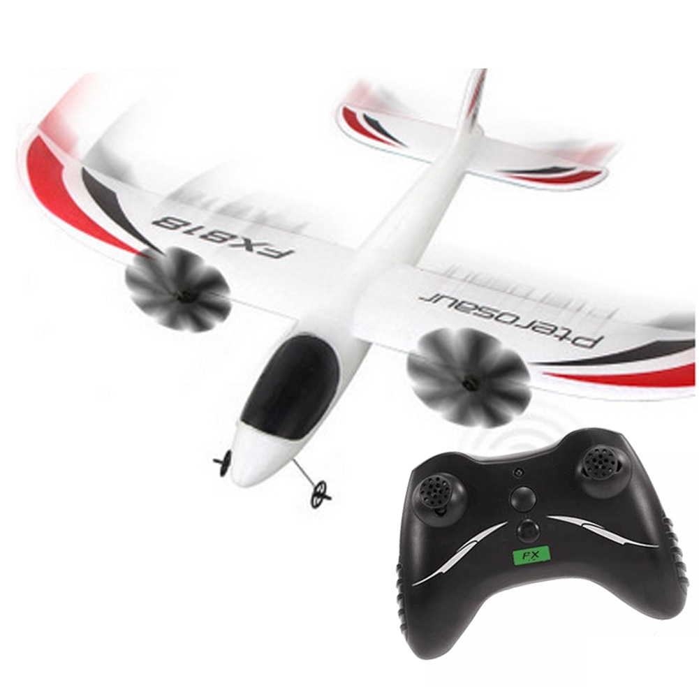 818 2.4G 2CH EPP Indoor Parkflyers Airplane Remote Control LED lighting RC Aircraft