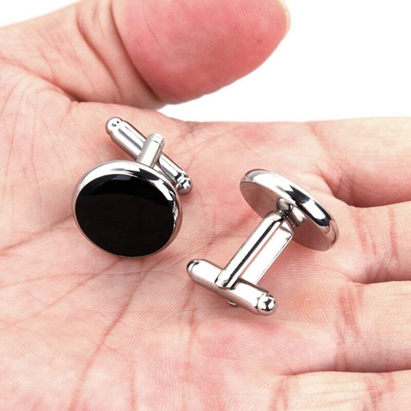 Manchetknopen En Studs Set Voor Smoking Shirts Business Bruiloft 2 Manchetknopen En 6 Studs