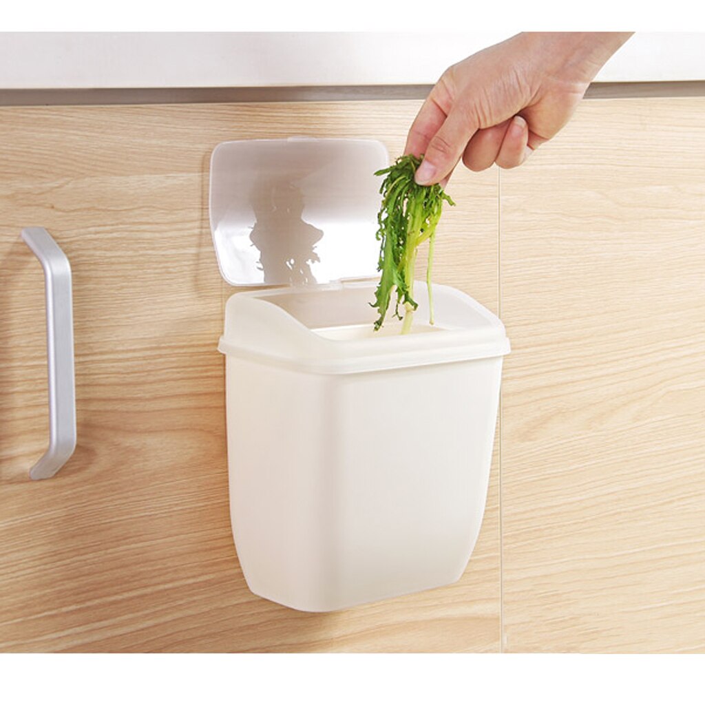Kitchen Wastebasket Wall Mounted Rubbish Bin Home ing Dustbin