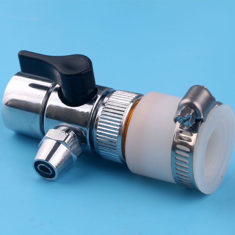 Tap Connector For Washing Machine Water Tap Pipe Tap Connectors For Hose Tap Connector Threaded 1/2 Inch With Clamp Faucet Tap Adapter Pipe Connector For Tap Water Pipe Connector For Gardening