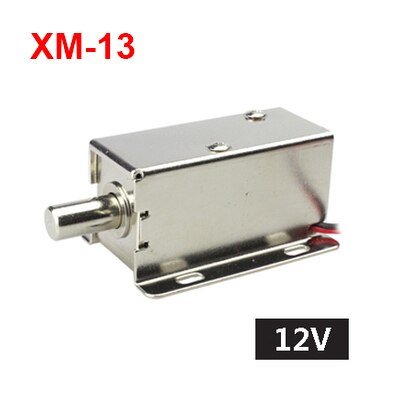 Mini wasserdichte elektromagnetische schloss DC 12V elektrische bolzen schloss kleine elektrische steuerung schrank türschloss: XM-13