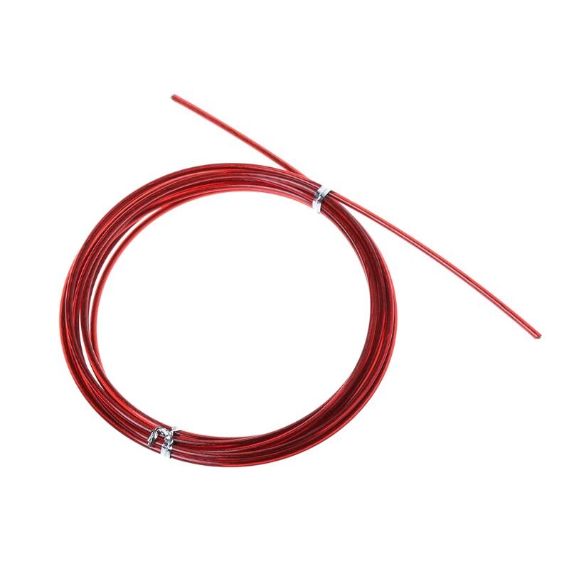 Reserve reb 3 m crossfit udskifteligt ledningskabel hastighed springtov springtov farve rød blå og sort ståltråd: Rød