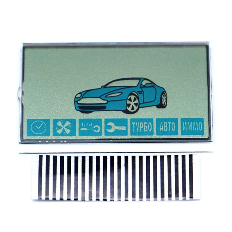 A91 Flexibele Kabel A91 Lcd-scherm + Lcd Sleutelhanger Glas Voor Starline A91 Lcd Afstandsbediening Met Zebra Strepen