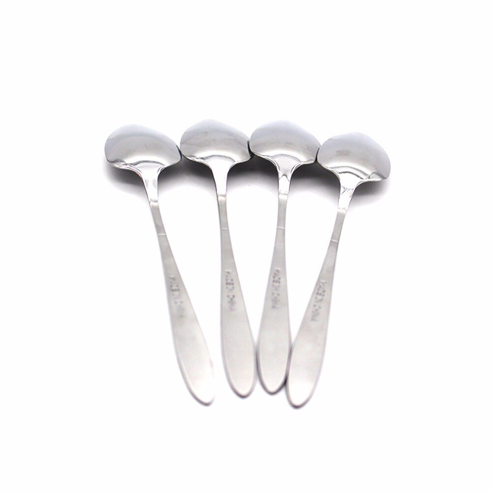 Stainless Steel Grapefruit Spoon Long Handle Serrated Edge Fruit spoon Kitchen Dessert Spoon