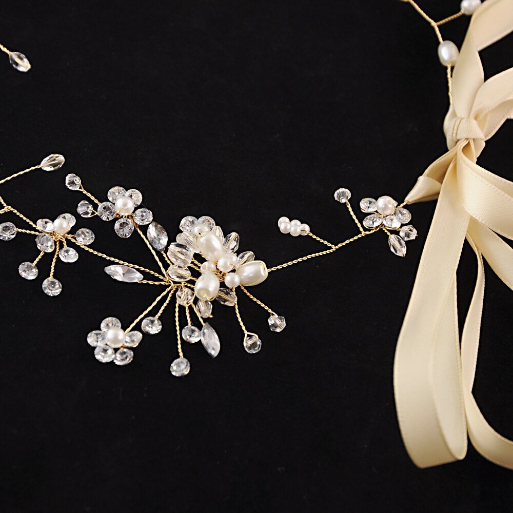 Trixy sh19 strass cinto pérolas nupcial cinto acessórios de casamento casamento nupcial faixa vestido de casamento decoração cinto de noiva