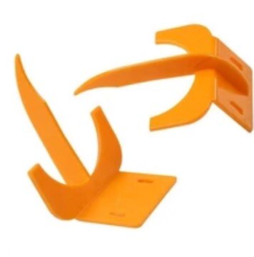 1pcs industrial orange juicer machine parts plastic orange juicer spare parts knives orange extractor: Light Yellow