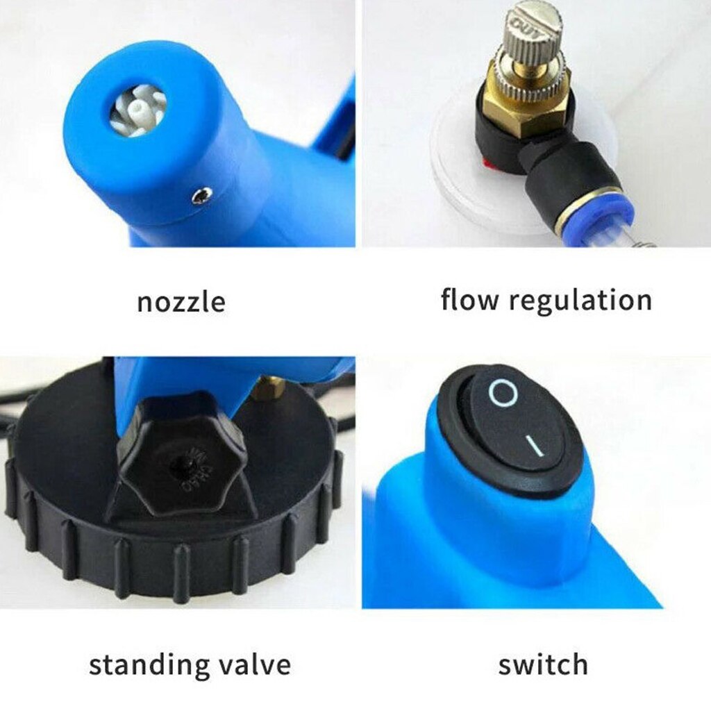 5L Portable ULV Cold Fogger Fogging Machine Disinfection Control Sprayer US Electric Cold ULV Fogger Disinfection Sprayer