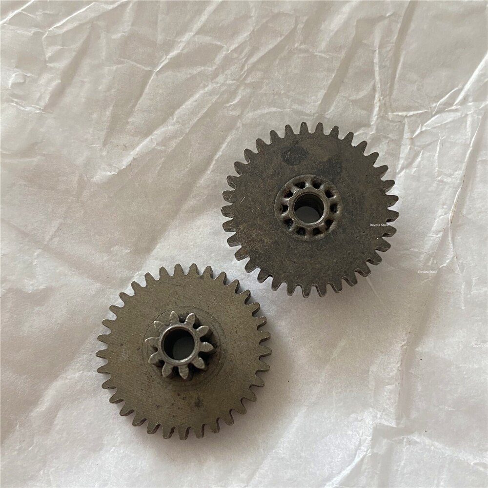 Double gear 10T-33T 4mm HOLE 0.7M Reduction variable Duplex gear