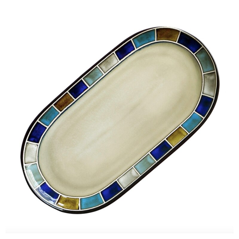 Cartoon Dinner Plate Set Ceramic Kitchen Plate Breakfast Tableware Set Food Dishes Rice Salad Noodles Bowl Soup Kitchen