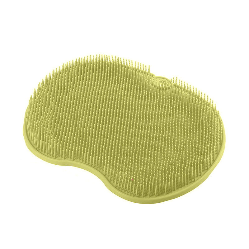 Brosse de Massage exfoliante pour douche, salle de bain, coussinets de Massage des pieds, brosse de Massage du dos paresseux, lavage du corps, outil de bain: green