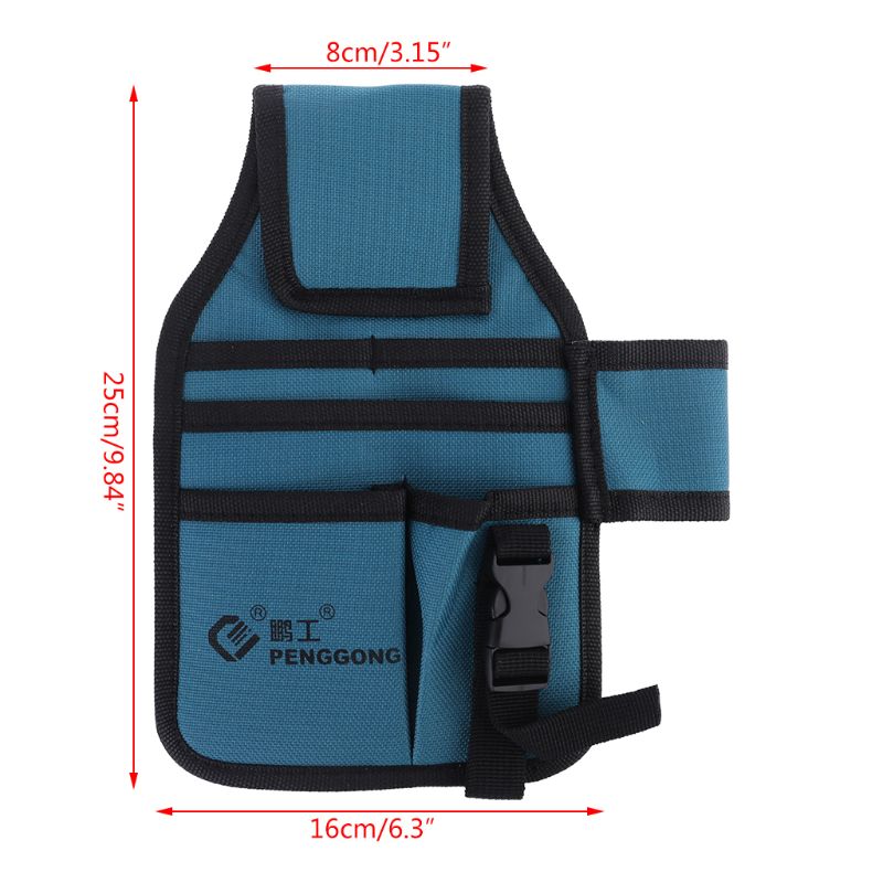 neue Hardware Toolkit Maschinist Taille Tasche Wasserdicht Oxford Tuch Multi Organisieren Taschen Lagerung Pouch No Gürtel Elektriker