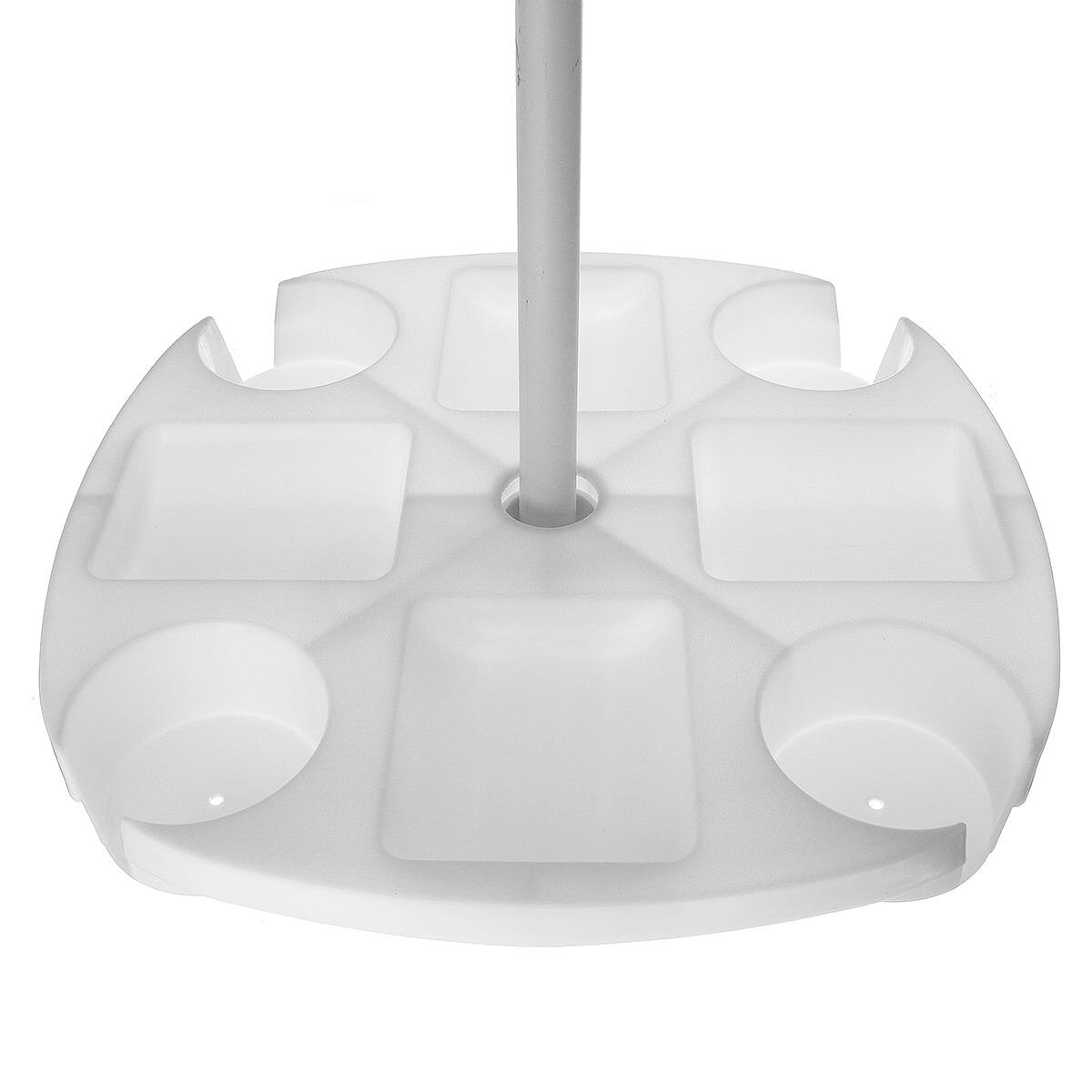 Beach Umbrella Table Tray Outdoor Canopy Shade Accessories 4 Drinks Snack Cup Holder Organizer Parasol Umbrella Stands 43cm