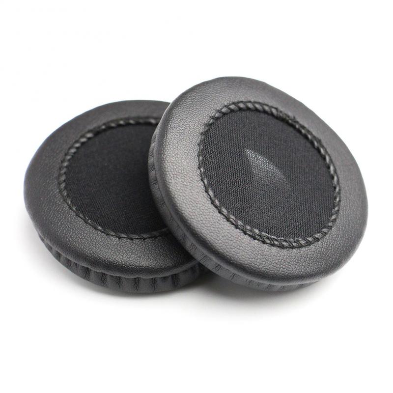 Nova 2021 Pair 1 Almofadas Almofadas de Substituição Fones De Ouvido Rodada PU Almofadas De Couro 50MM 55 60 65 70 75 80 85 90 95 100 105 MILÍMETROS: 90mm