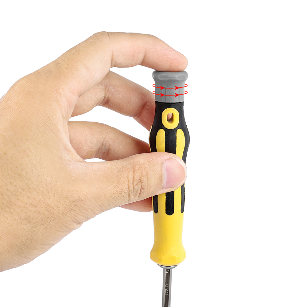 Tournevis magnétique de forme spéciale, 7 pièces, foret de sécurité incassable, tournevis Torx Pentagonal, outils à main à tête plate