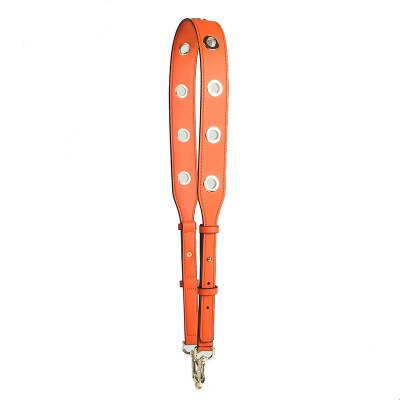 Rivet Adjustable Shoulder Strap Female PU Replacement Bag Parts Accessories Summer Colorful Handbag Belts For Women: Orange