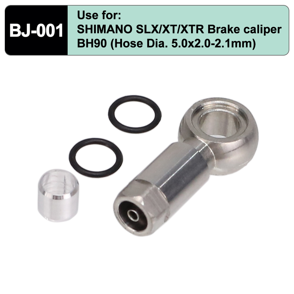 HEPPE Fahrrad hydraulische Bremse Banjo passend zu Edelstahl Schlauch passend zu Olive Verbinder für BH90 SLX/XT/XTR MT4/5/6/7/8 Bremse: Grün