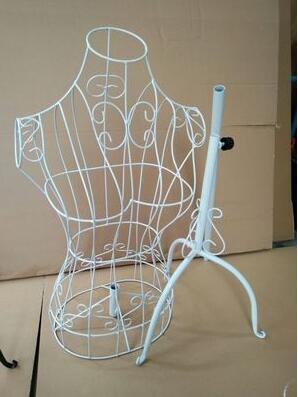 4style Iron Female Mannequin Cloth Tripod Base Paspop,Realist Mannequin Body For Wedding Display Hangers Supplies B067: 2