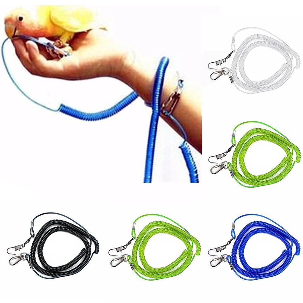 Laisse pour oiseaux, type d&#39;extension, pour entraînement en vol, sangles en corde, perruches, fournitures pour perroquets