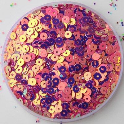 25g(1000 stuks ) 13 kleuren 4mm gouden briljante losse pailletten veelkleurige ronde pailletten diy accessoires glitter voor kleding