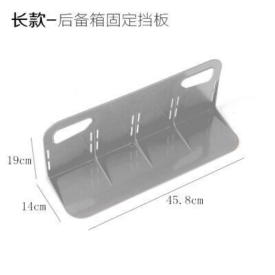 KCSZHXGS car trunk storage roll-over bars cages car containers boxes fire extinguisher holder: grey long