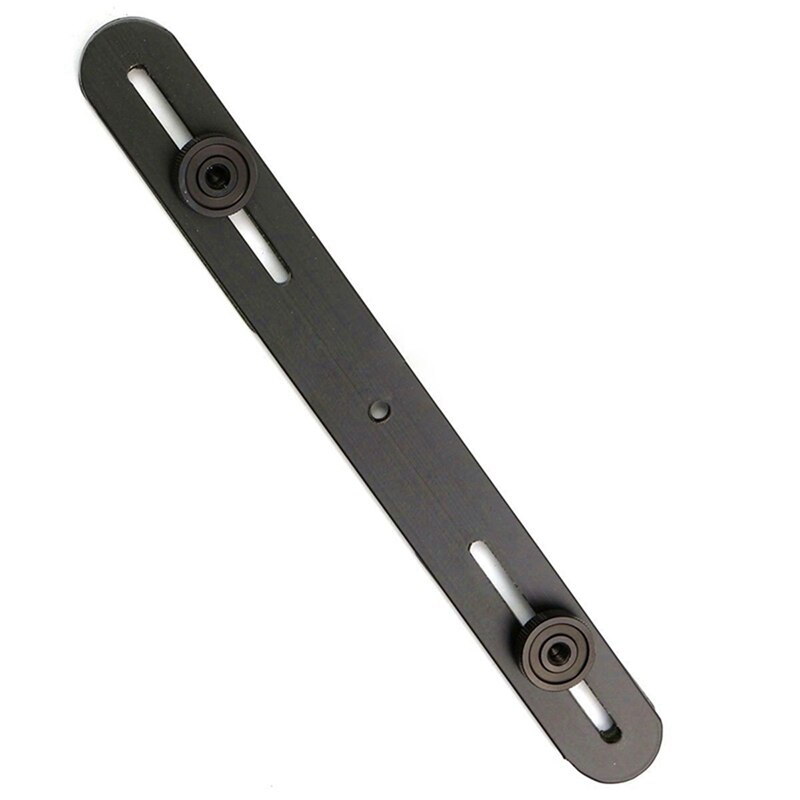 1 stück doppelblitzschuhhalterung & 2 stück 1/4 -20 zoll-stativschrauben für blitzschuhhalterung