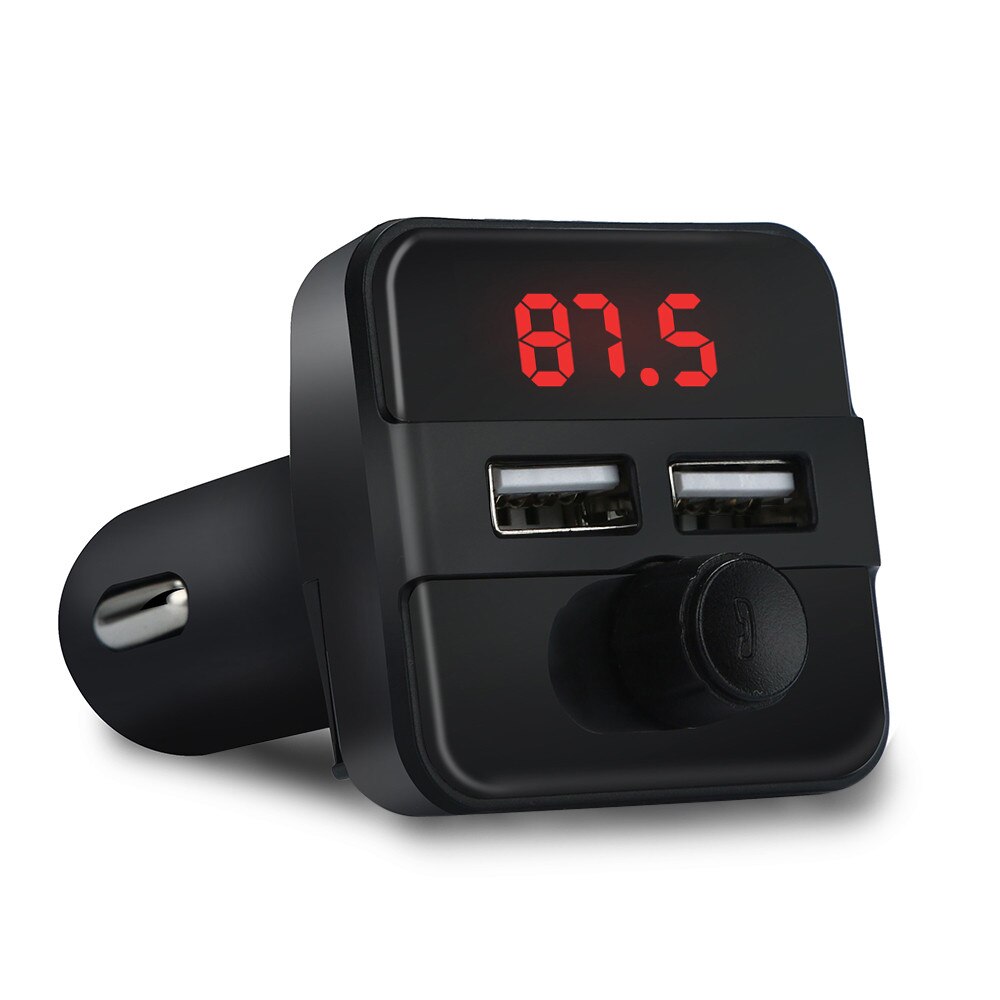 Auto MP3 Speler Draadloze Bluetooth Bluetooth Auto Fm-zender Draadloze Radio Adapter Usb Charger Mp3 Speler AUGU24