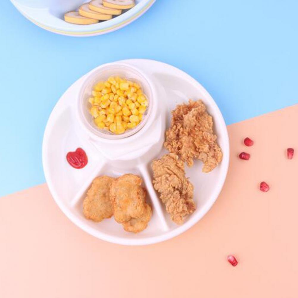 Practical Storage Tray Non-Slip Plastic Food Tray Bread Pastry Storage Tray for Restaurant Feeding Bowl