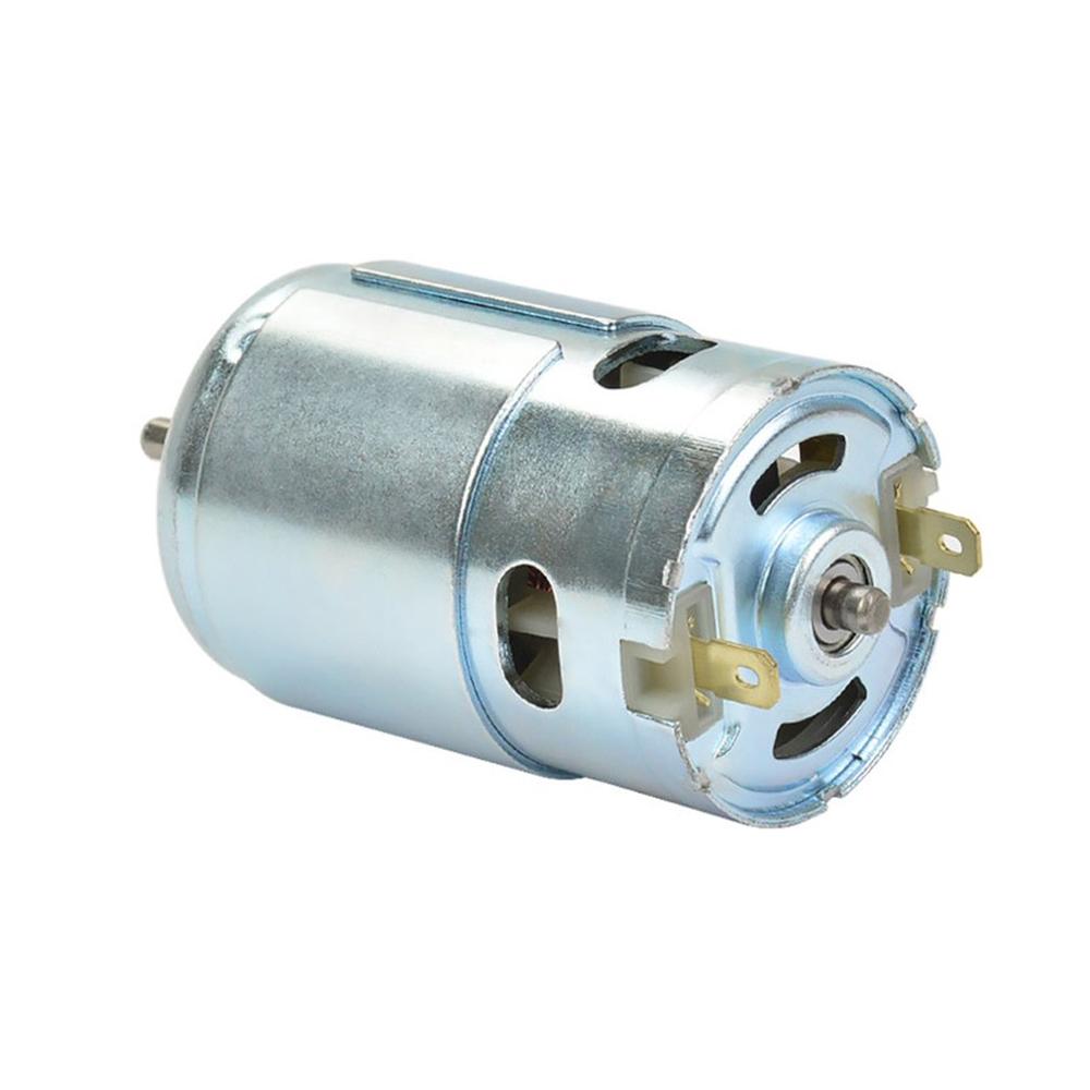 895 Motor Double Ball Round Shaft Double Bearing Ball Bearing Gear Motor Brush DC Motor Lawn Mower Electric Motor: 12000 rpm