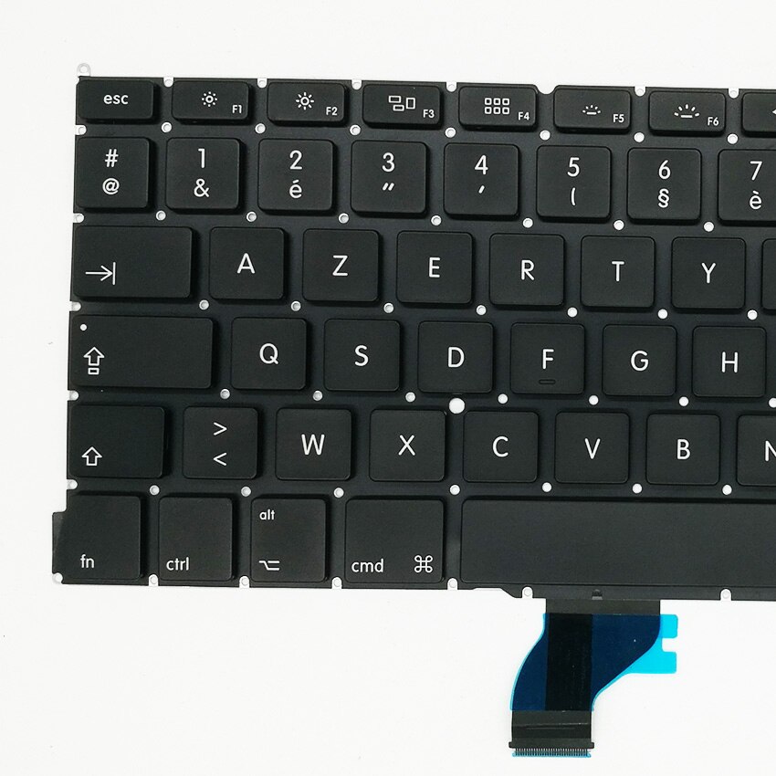 AZERTY FR French keyboard+Backlight For MacBook Pro Retina 13.3" A1502 Years
