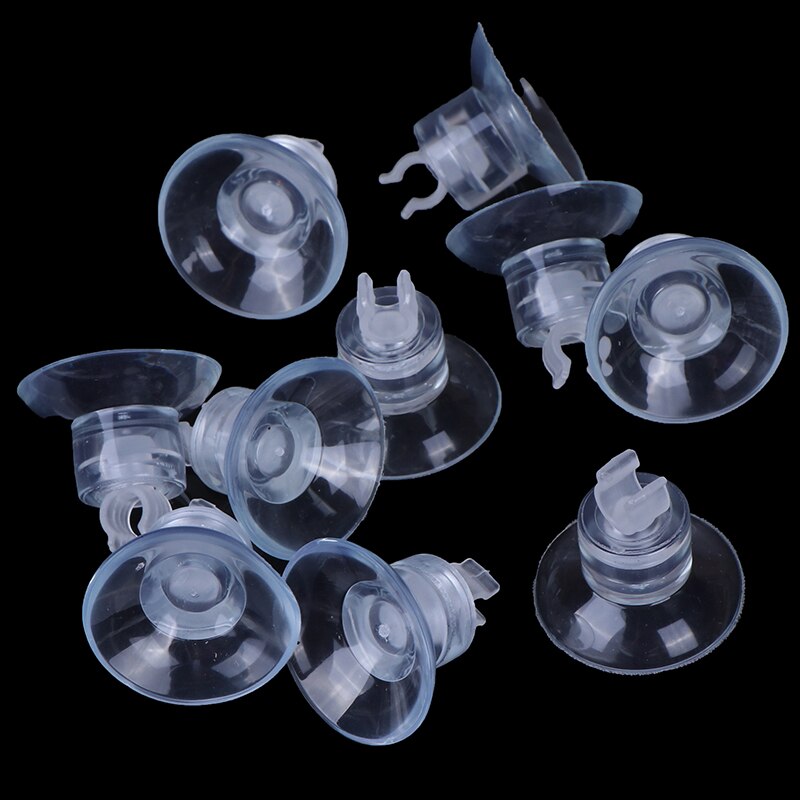 10 stuks siliconen aquarium zuignap zuignap houder zuignap voor aquarium pomp luchtslang 4mm aquatische huisdierbenodigdheden