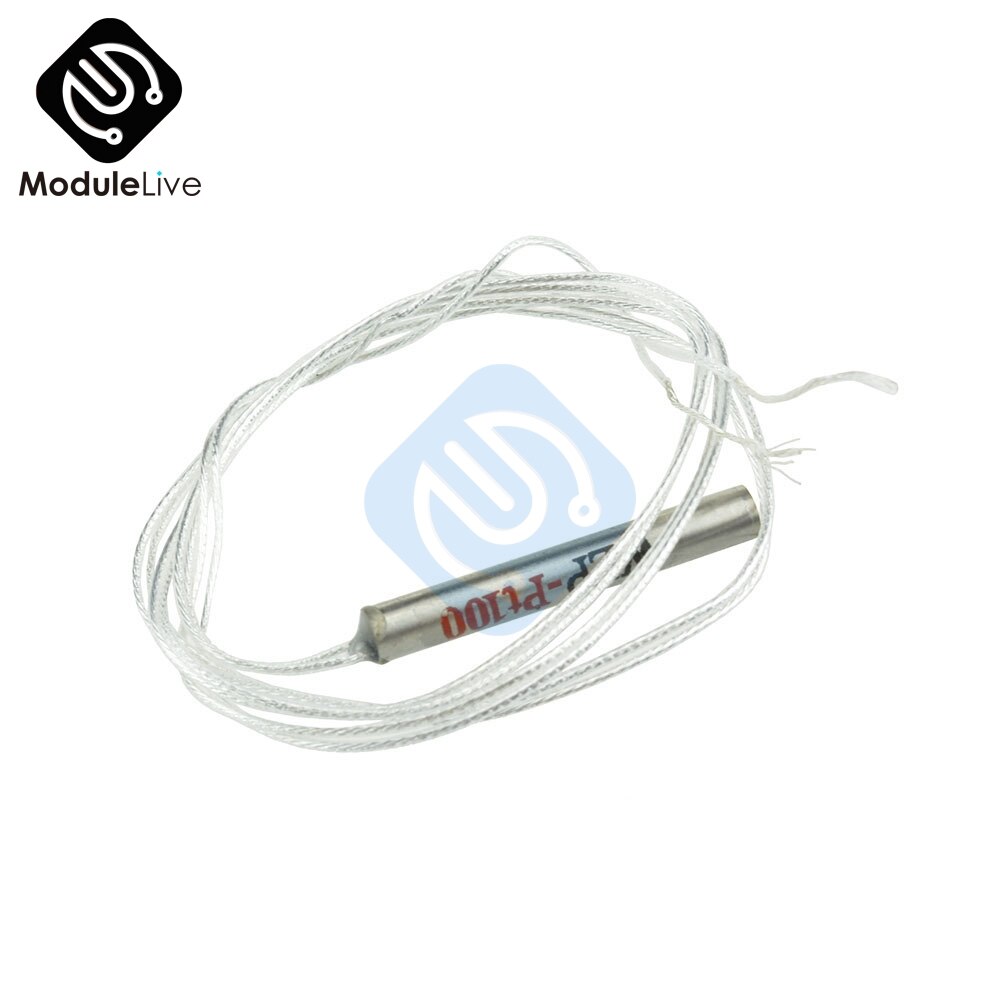 PT100 Platinum Resister Temperature Sensor Waterproof Temp Probe -20~450 Celsius