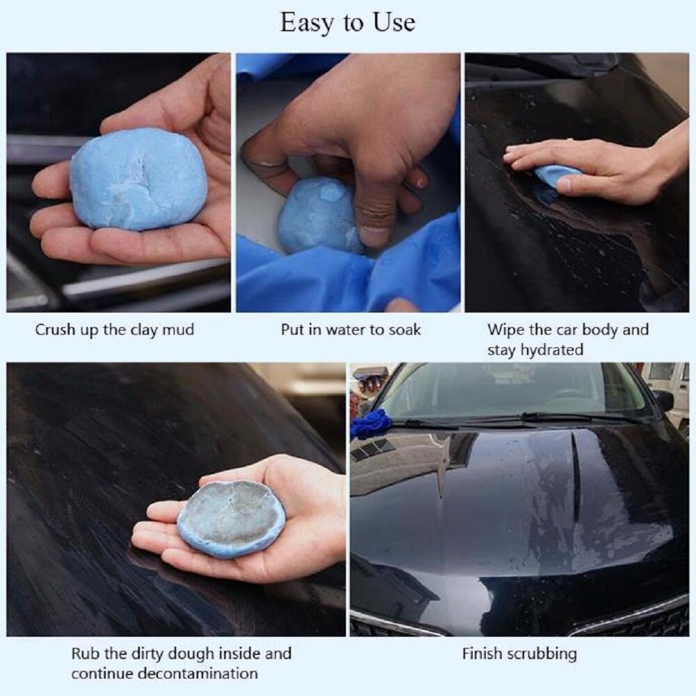 1 / 3 / 5 Pcs 3M Clay Auto Bar Car Marks Wash Magic Detailing Truck Remove Cleaning Tool